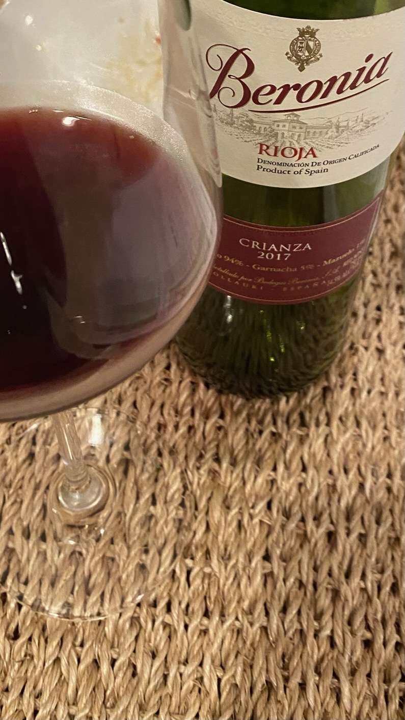 Wine Review: Beronia Rioja Crianza 2017 – The Somm Chef